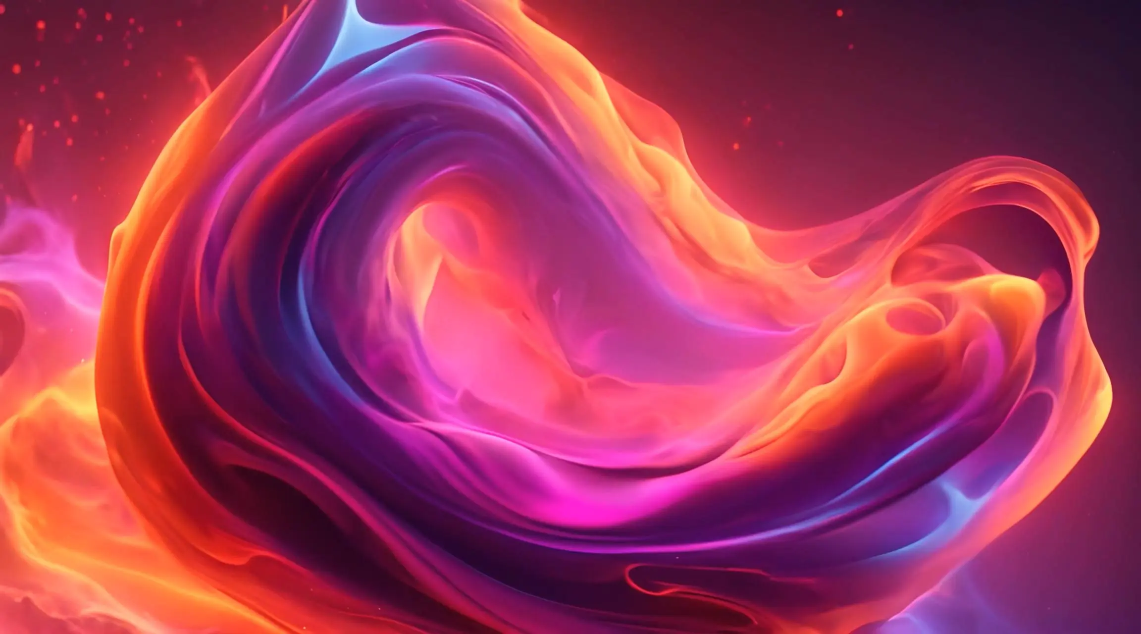 Colorful Abstract Liquid Motion